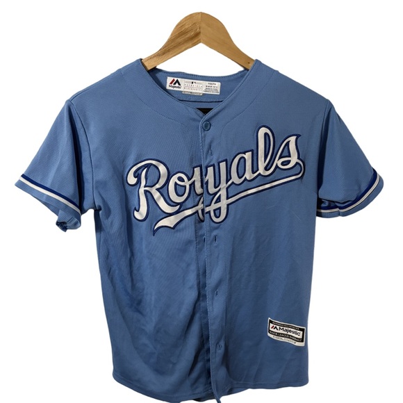 Majestic Other - Majestic Kids Light Blue Royals Jersey